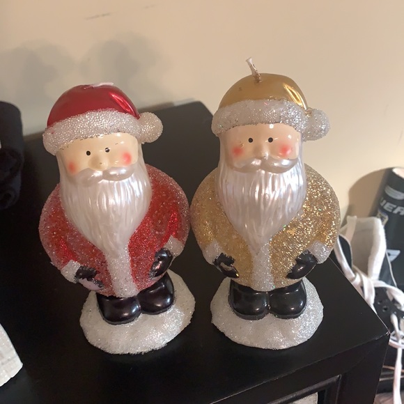 Santa and elf candles new - Picture 2 of 2